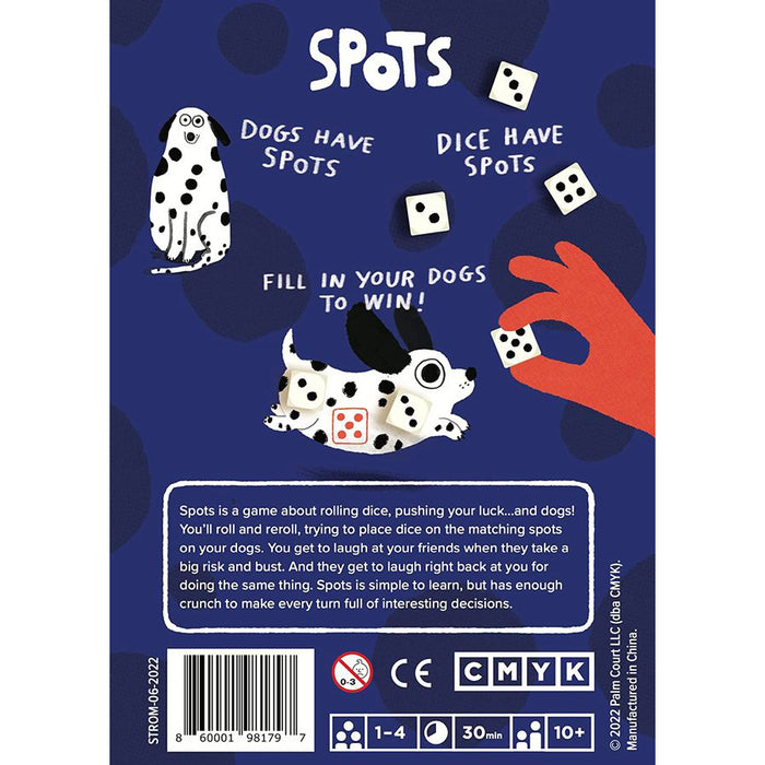 Spots - A Game About Rolling Dice, Pushing Your Luck…and Dogs