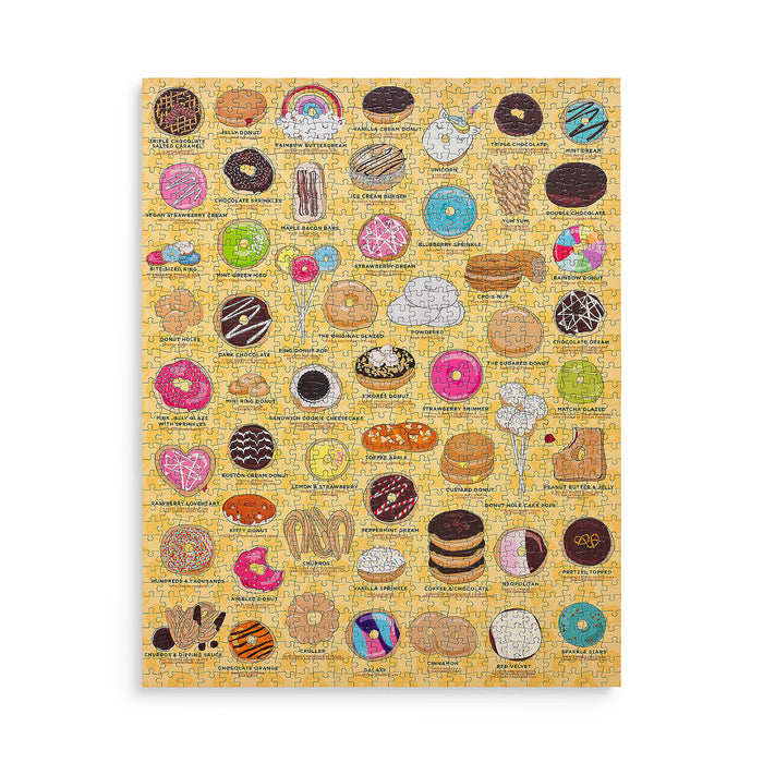 Donut Lover's 1000 pc Jigsaw Puzzle