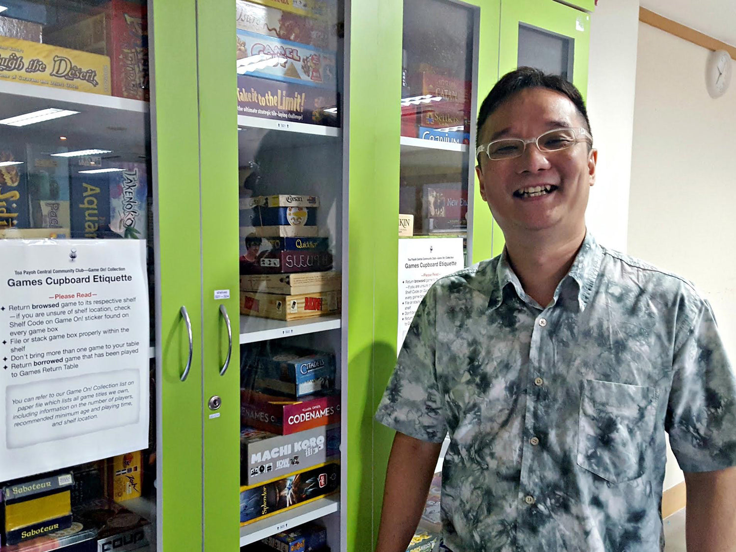 Board Gamers of Singapore Andy Ng