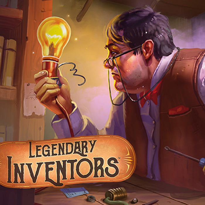 Legendary inventors Board Game invention Eda Lovelace Albert Einstein Edison tesla 