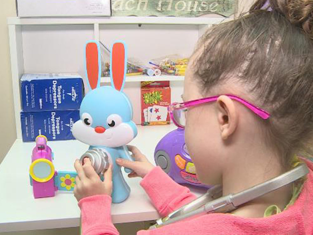 Rabbit Ray, a child's best friend to learn about Pediatric Education