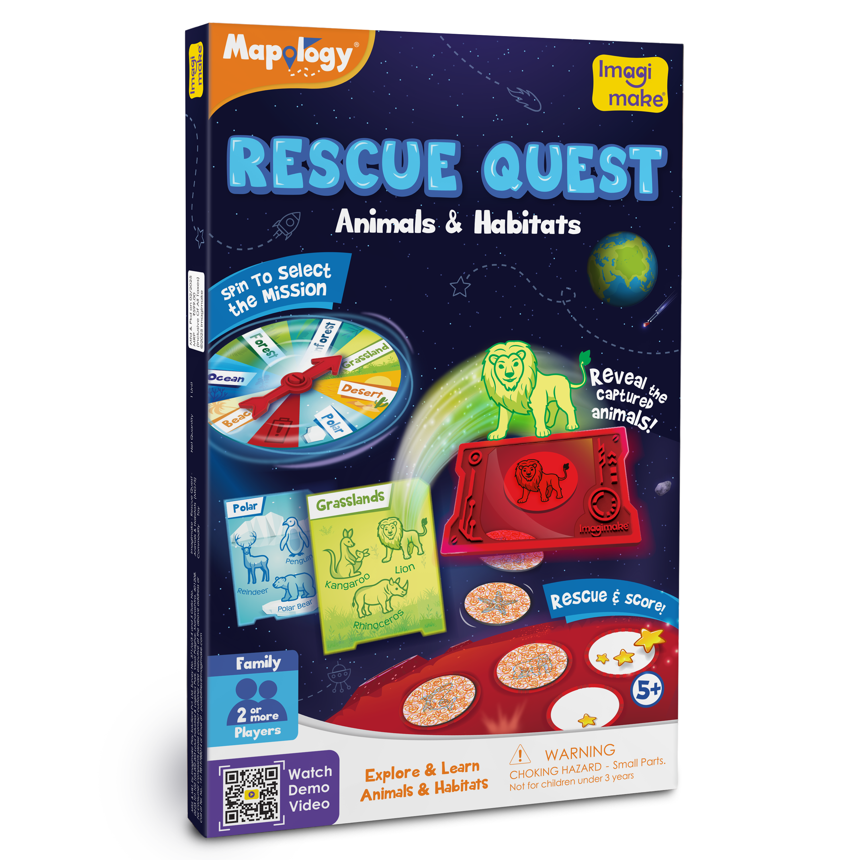 Imagimake Rescue Quest - Animals & Habitats