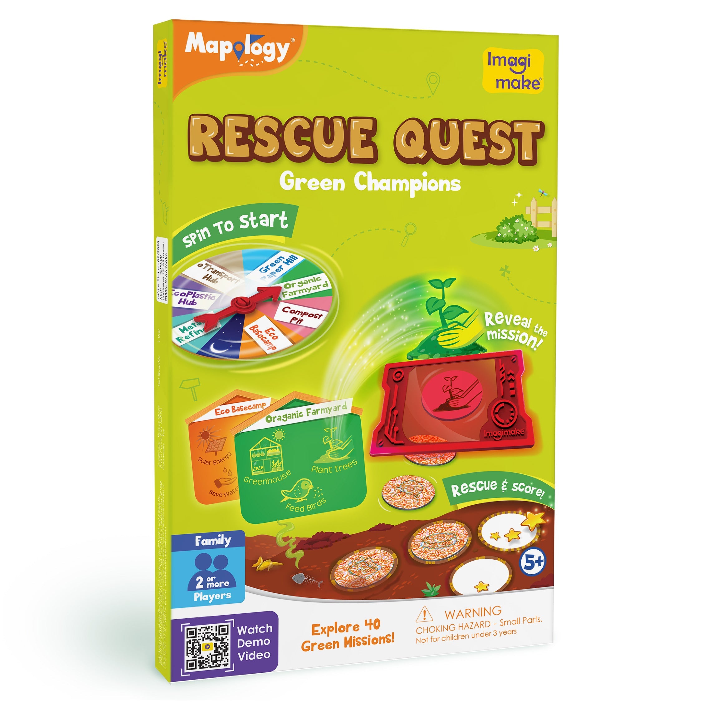 Imagimake Rescue Quest - Green Champions