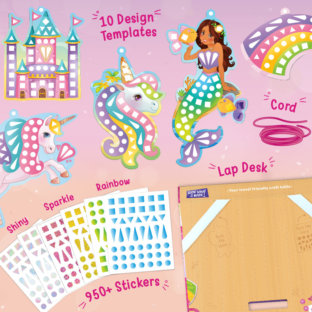 Imagimake 5-in-1 Ultimate Princess Craft Mega Bundle for Girls