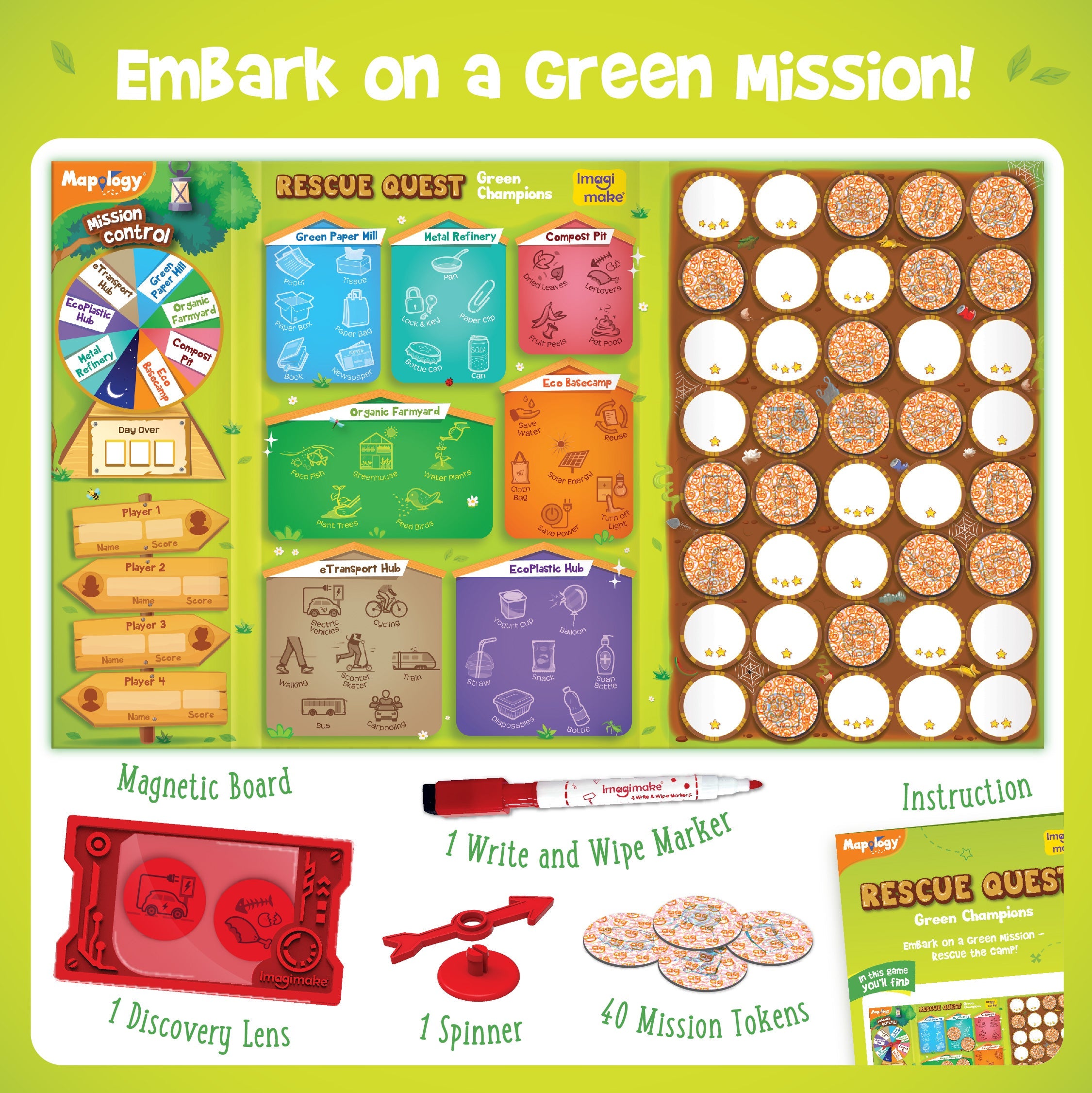 Imagimake Rescue Quest - Green Champions