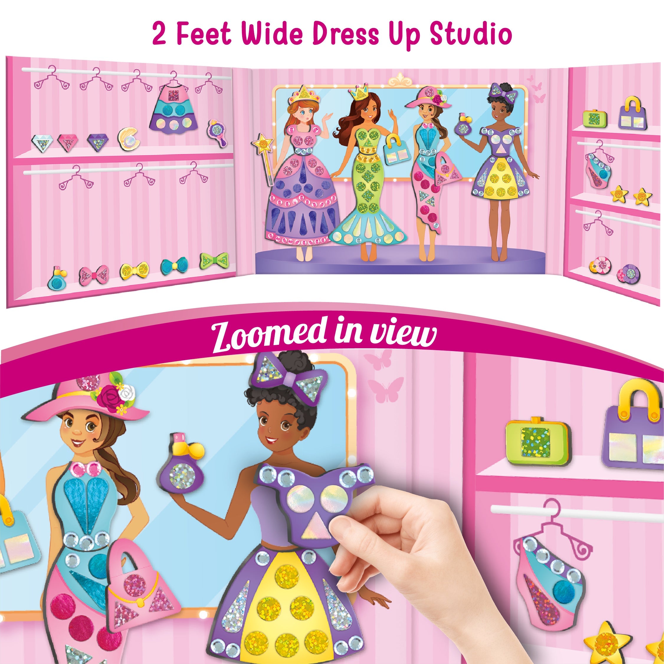 Imagimake DIY Magnetic Dress Up - Princess