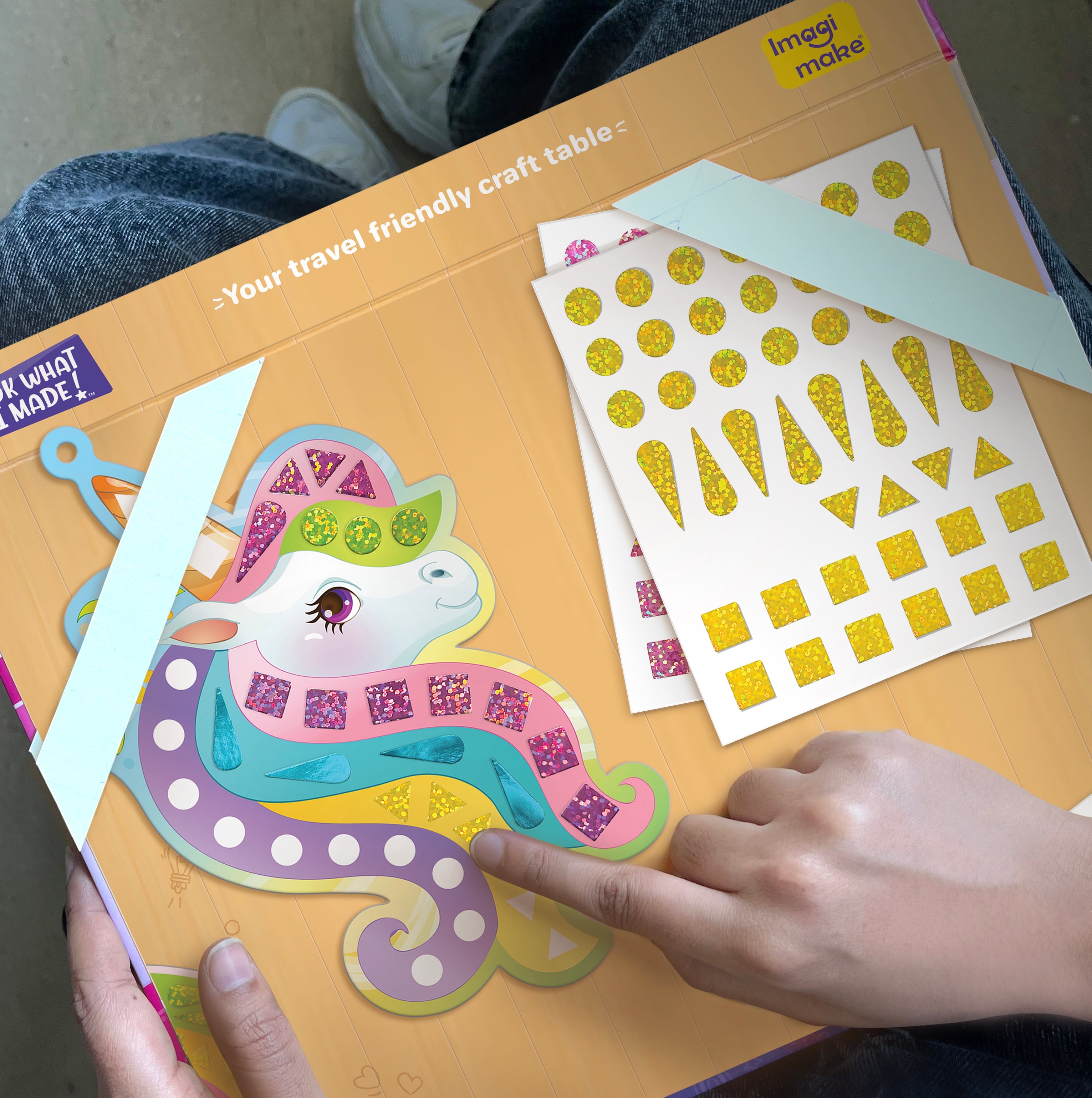 Imagimake Mirror Mosaic - Princess & Unicorn