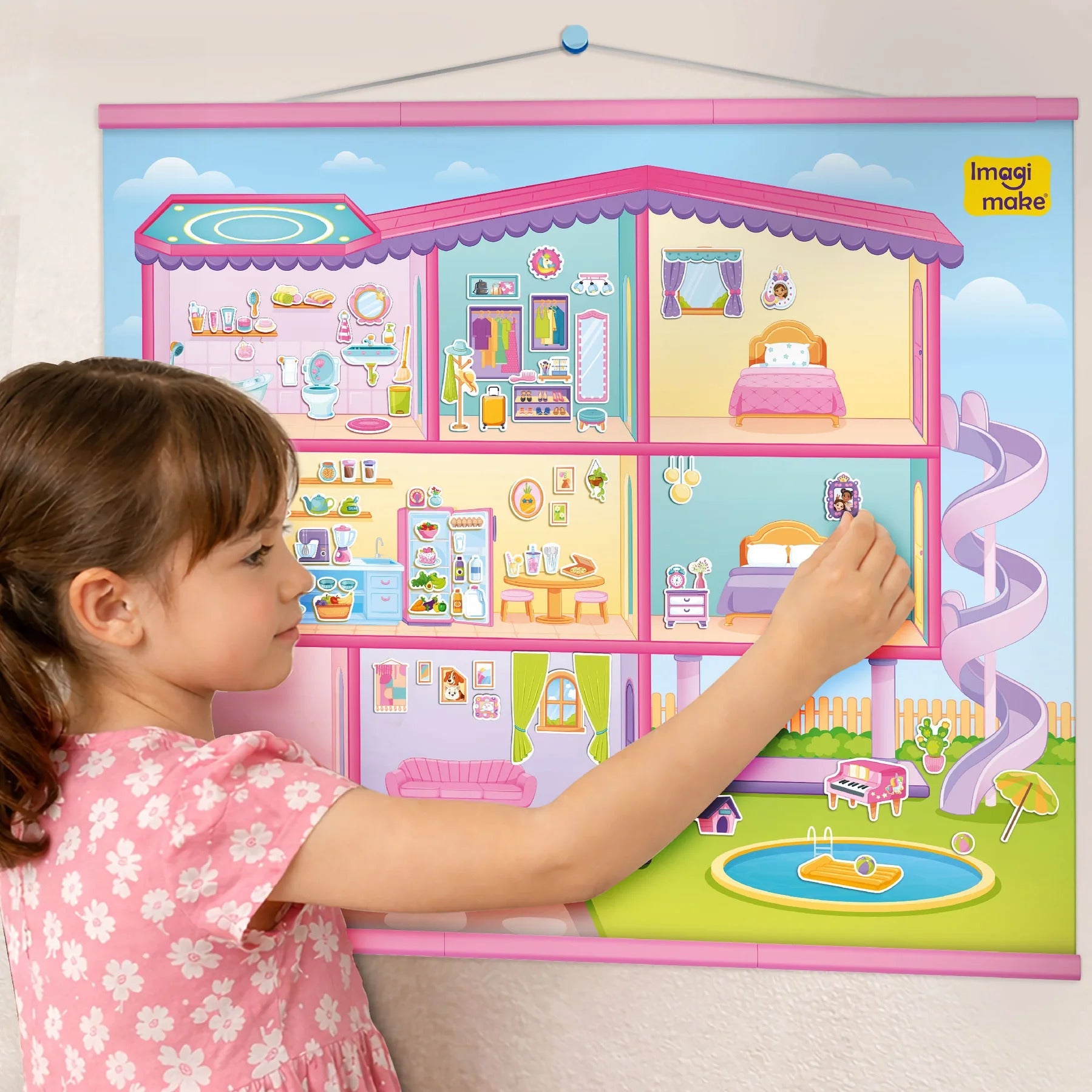 Imagimake Sticker Fun - My Dream House Playset