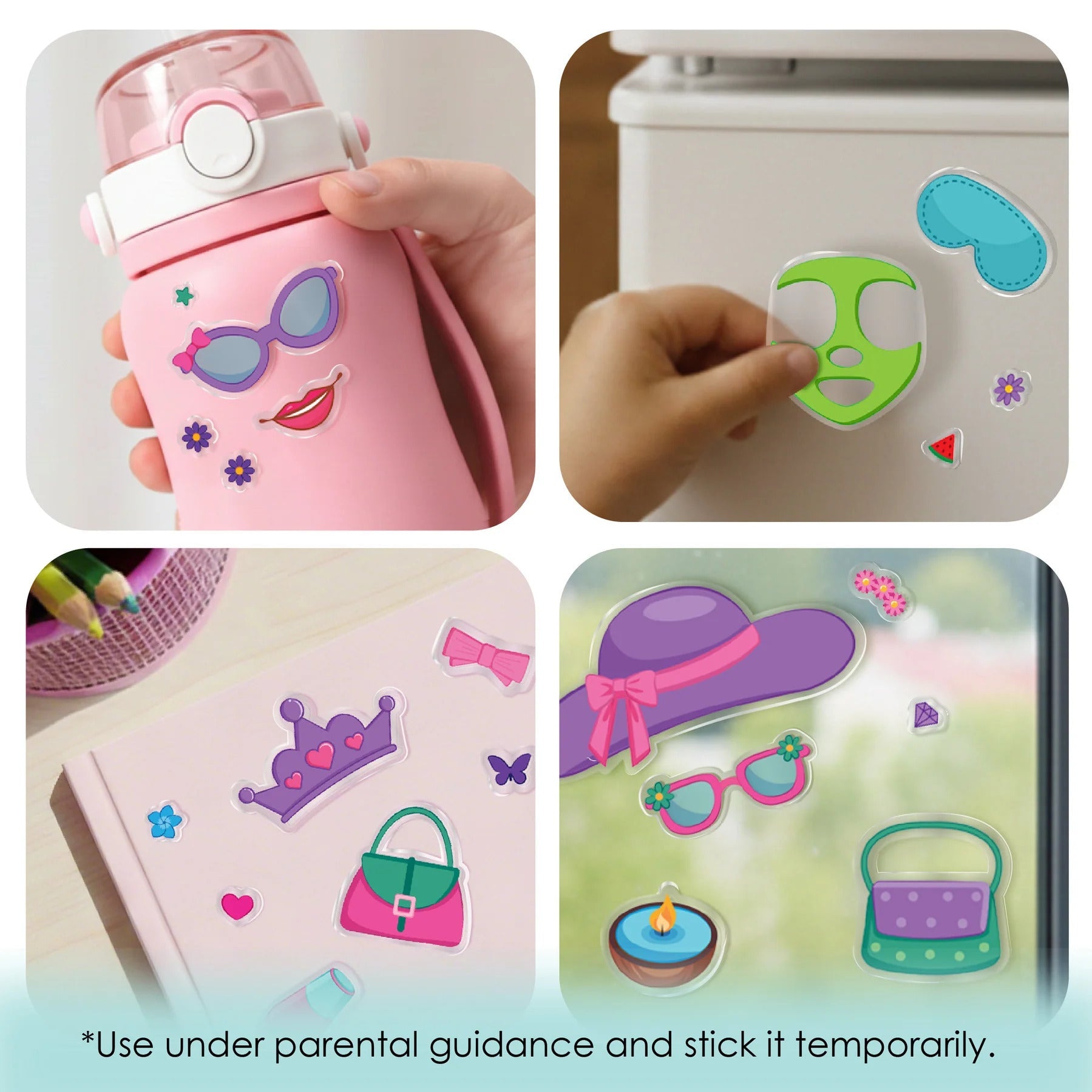 Imagimake Sticker Fun - Hair & Make up