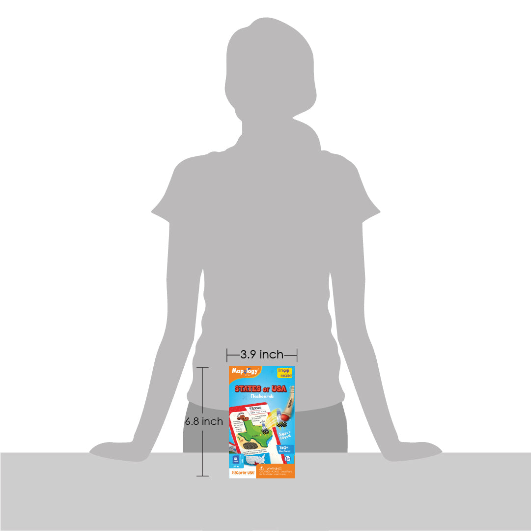 Imagimake Mapology USA Flashcards