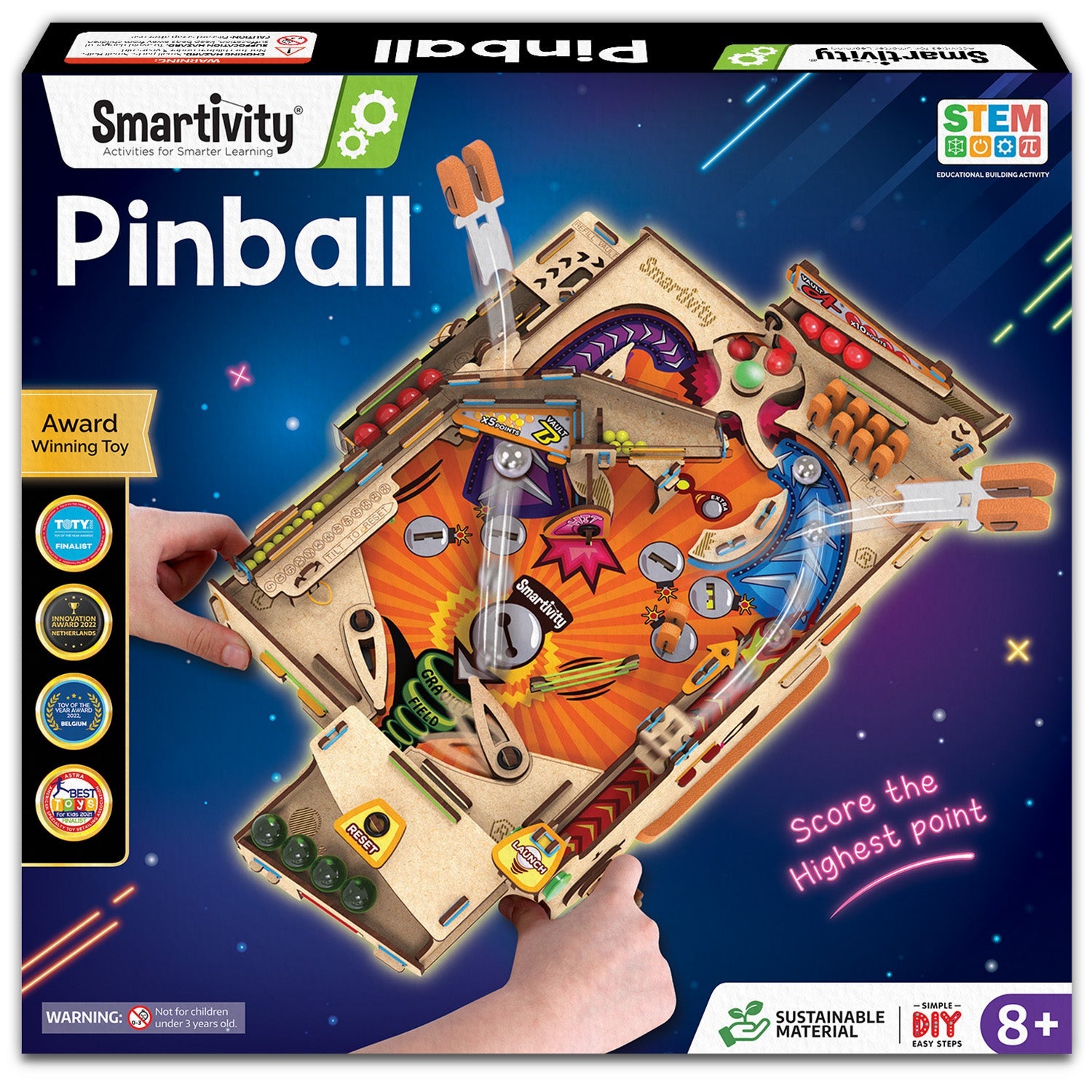 Smartivity Pinball Machine DIY STEAM Construction Game