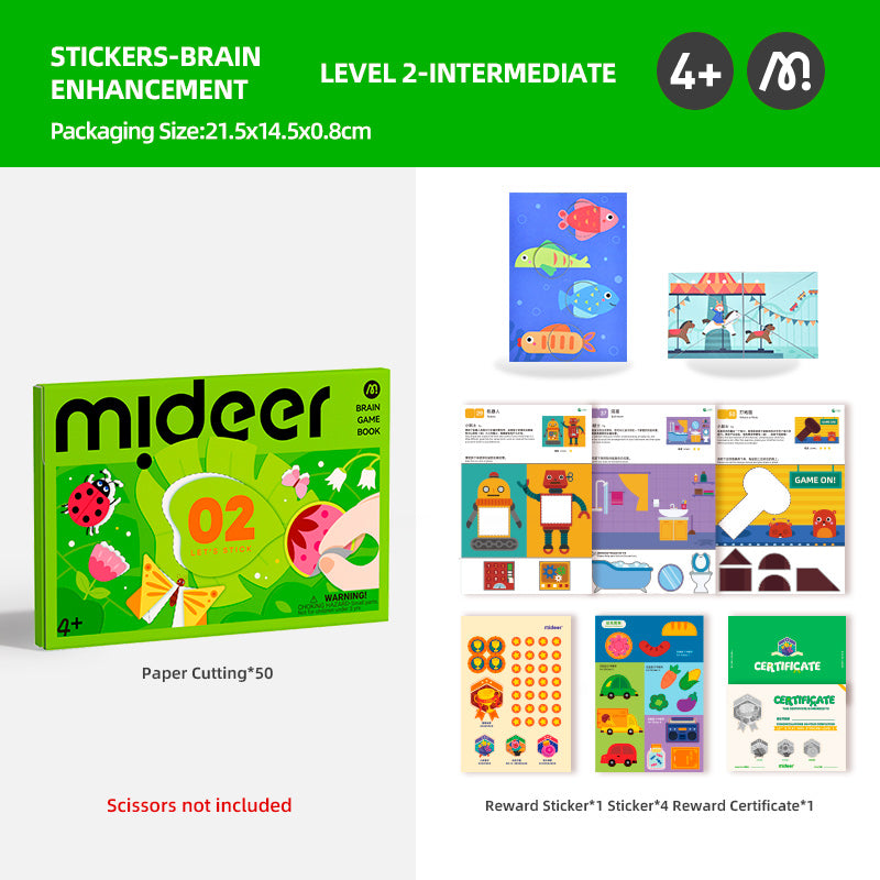 Brain Game Book: Let's Stick