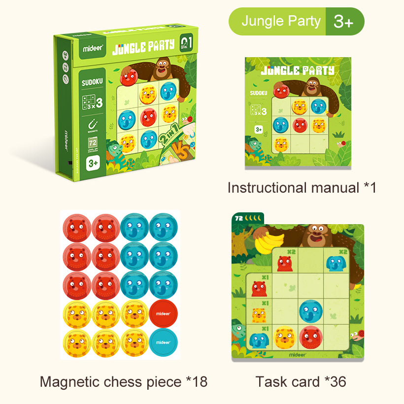 Sudoku Level 01: Jungle Party