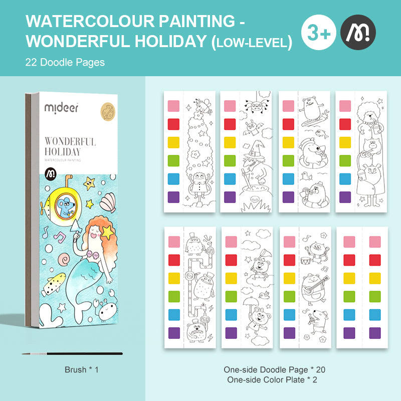 Pocket Watercolour Painting Book