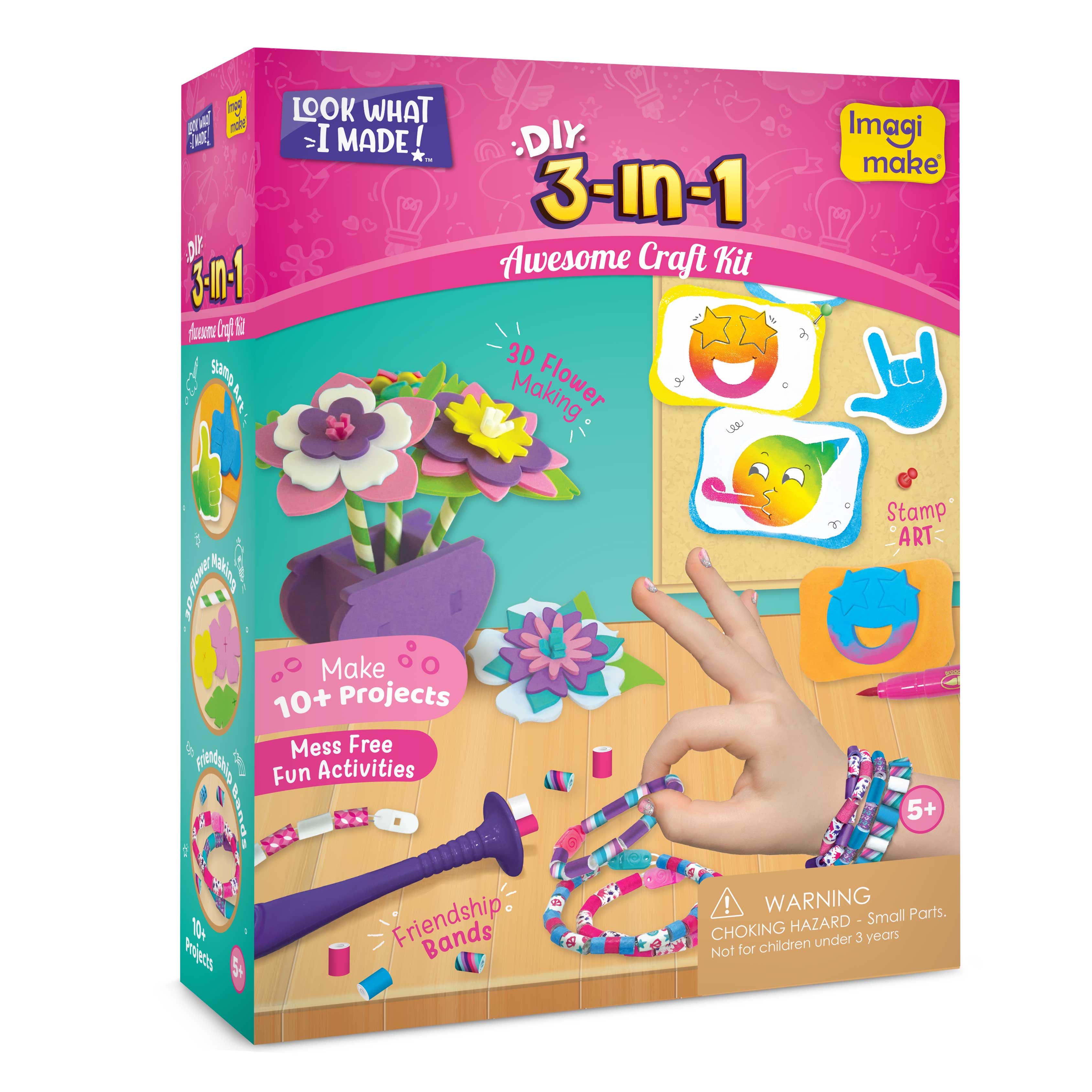 Imagimake 3-in-1 awesome craft kit