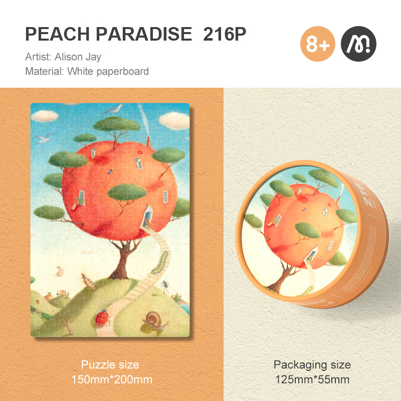 Arts Puzzle Wild Artist: Peach Paradise 216P