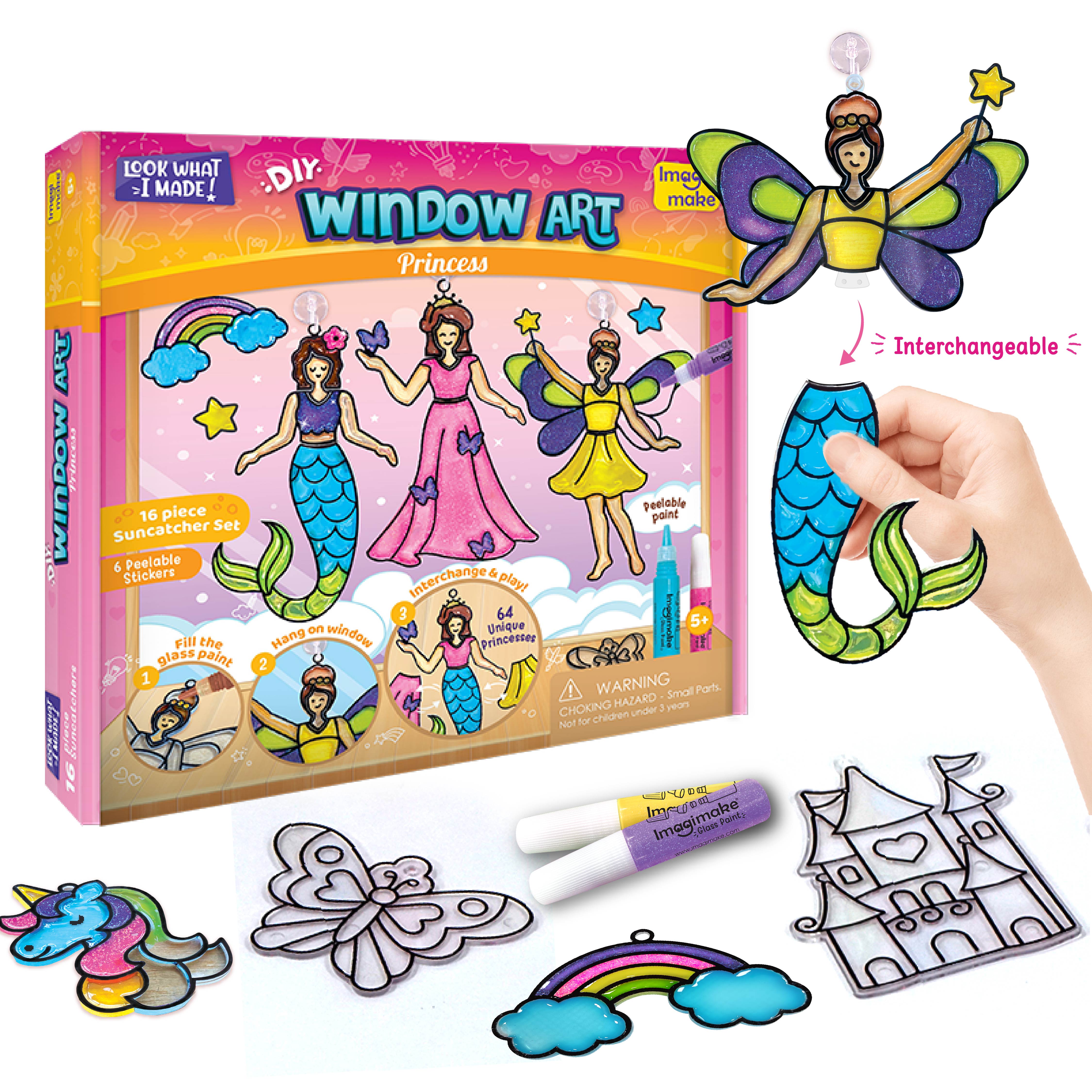 Imagimake 5-in-1 Ultimate Princess Craft Mega Bundle for Girls