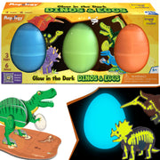 Imagimake Glow In The Dark Dinos & Egg - Set Of 3 Eggs