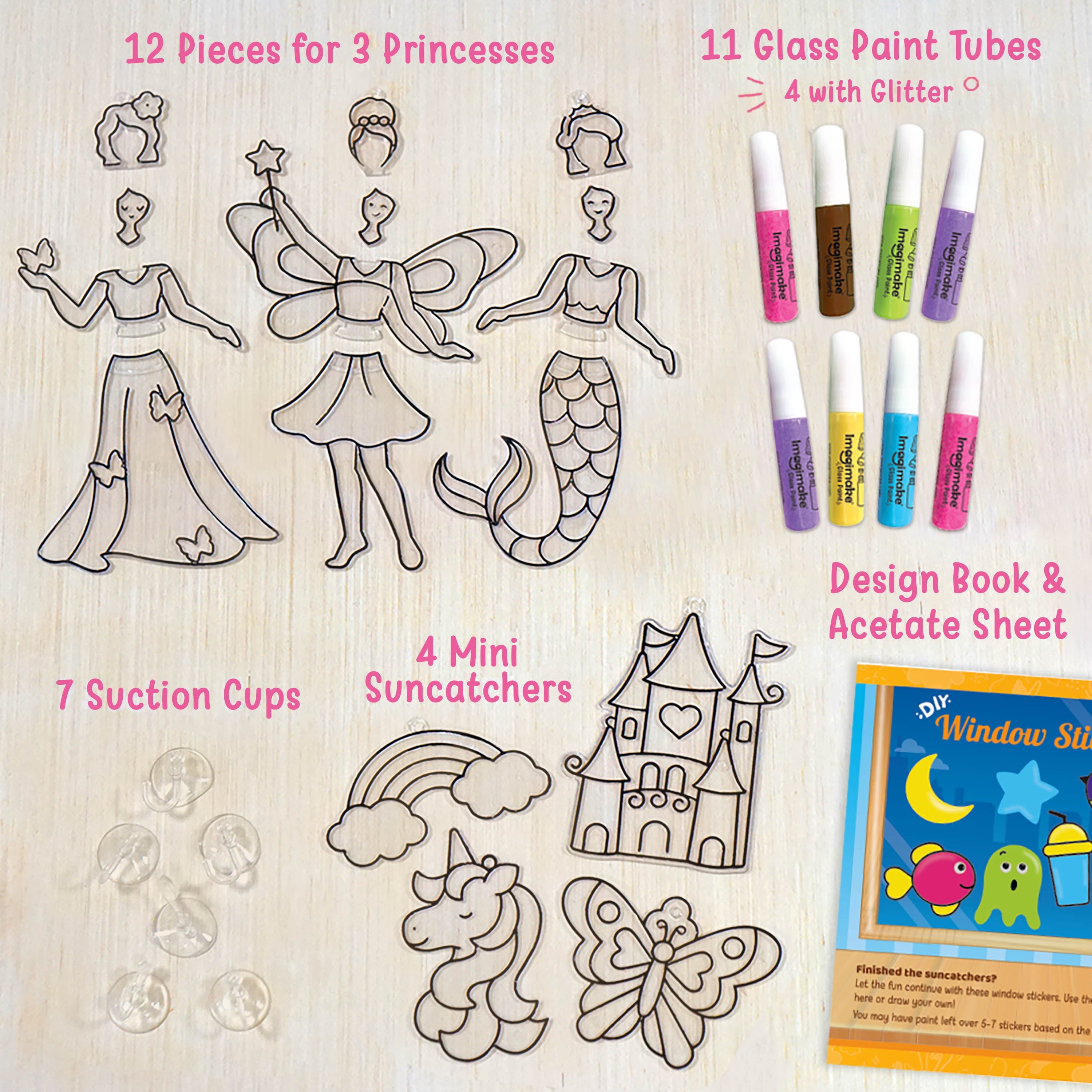 Imagimake 5-in-1 Ultimate Princess Craft Mega Bundle for Girls