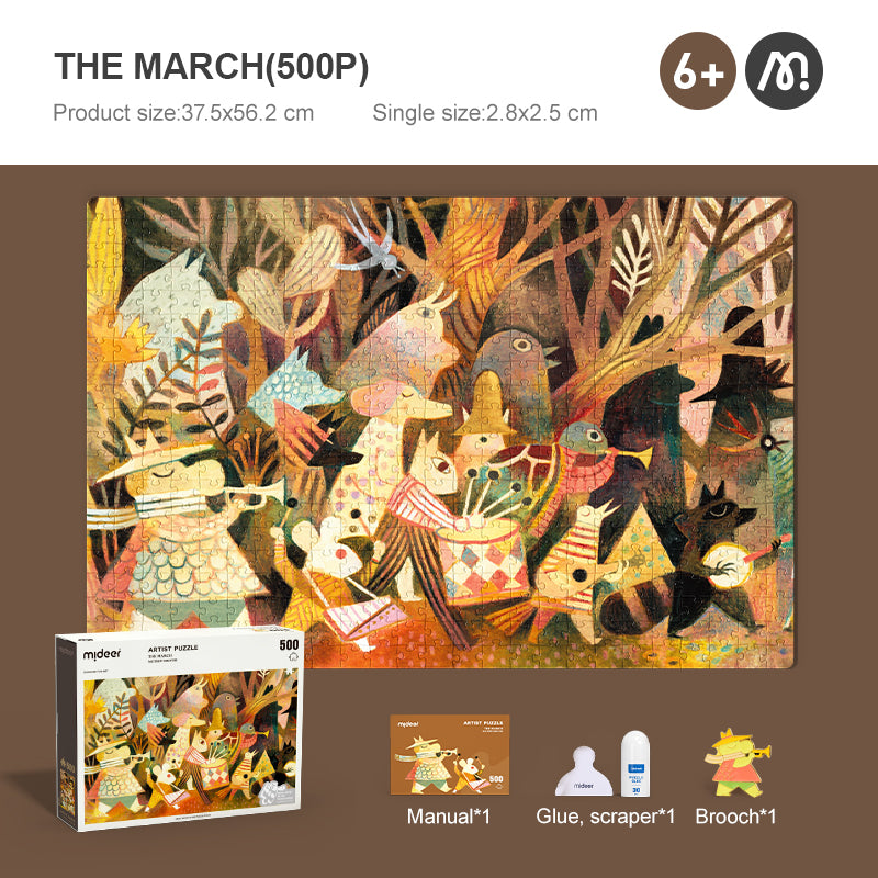 Artist Puzzle: The March 500P