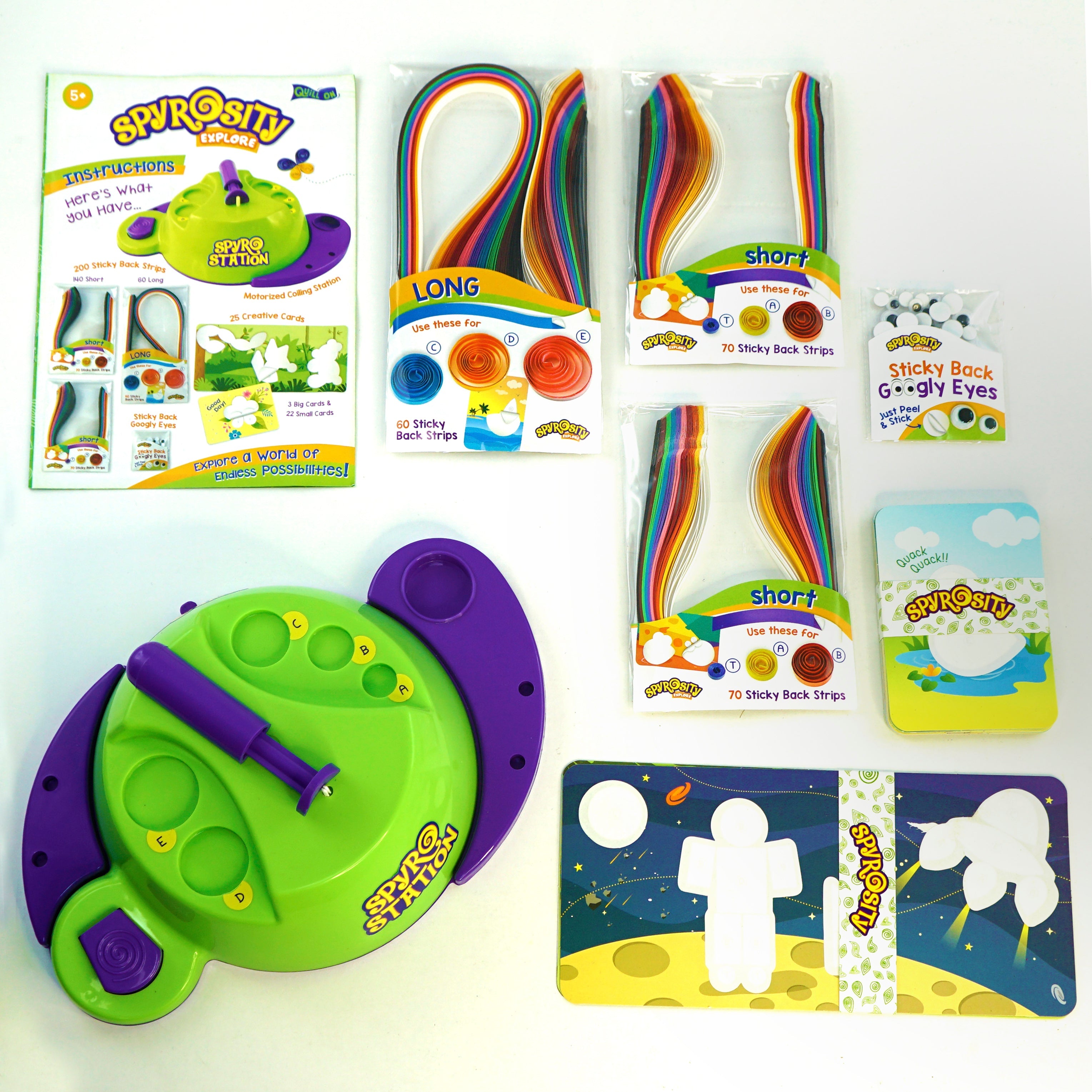 Imagimake Spyrosity-  Explore - Quilling Based Creative Toy And Activity Set