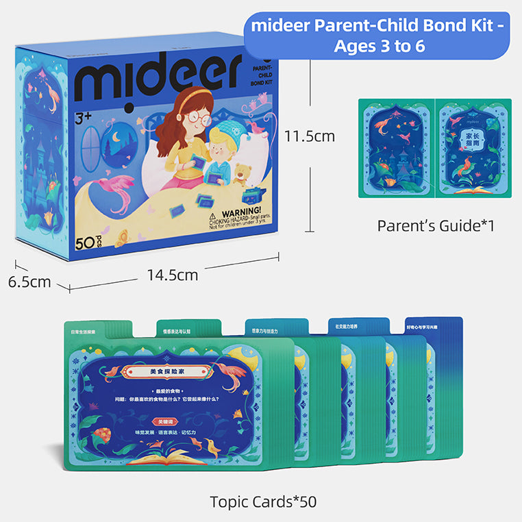Parent child Bond Kit < 亲子沟通锦囊 >  A Communication Tips Interactive Game Card