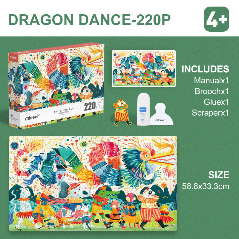Artist Puzzle: Dragon Dance 220P