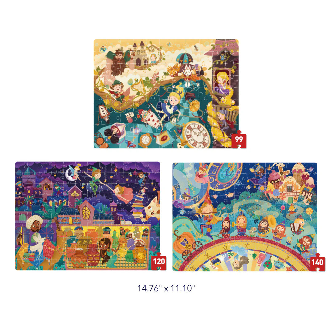 Level Up! Puzzles with Storage Bag Level 5 - FairyTale World [ 99P-140P ]
