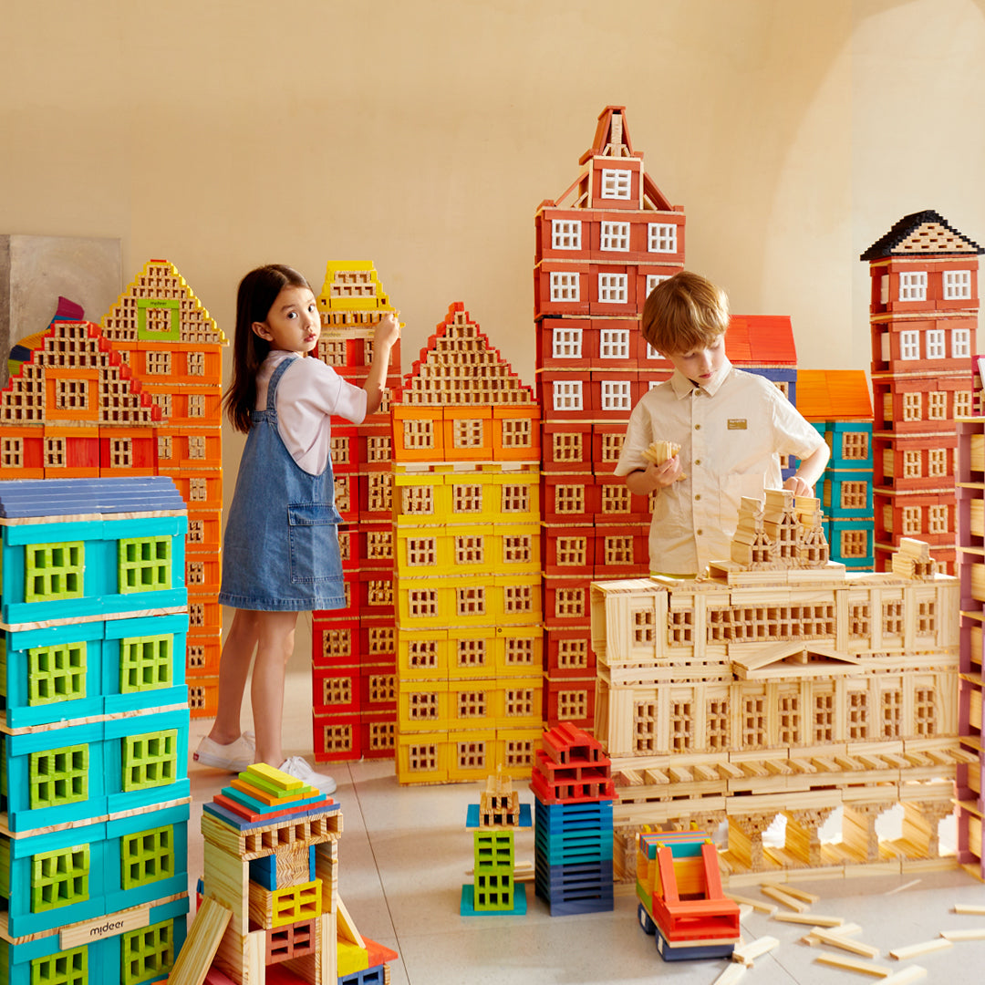 Archimedes Blocks - Multicolor 300 PCS