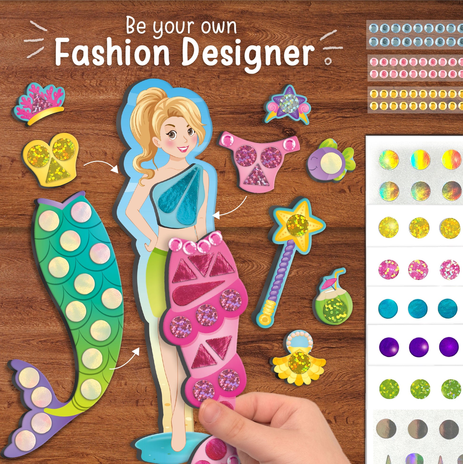Magnetic Dress-Up Mermaid – TOYTAG