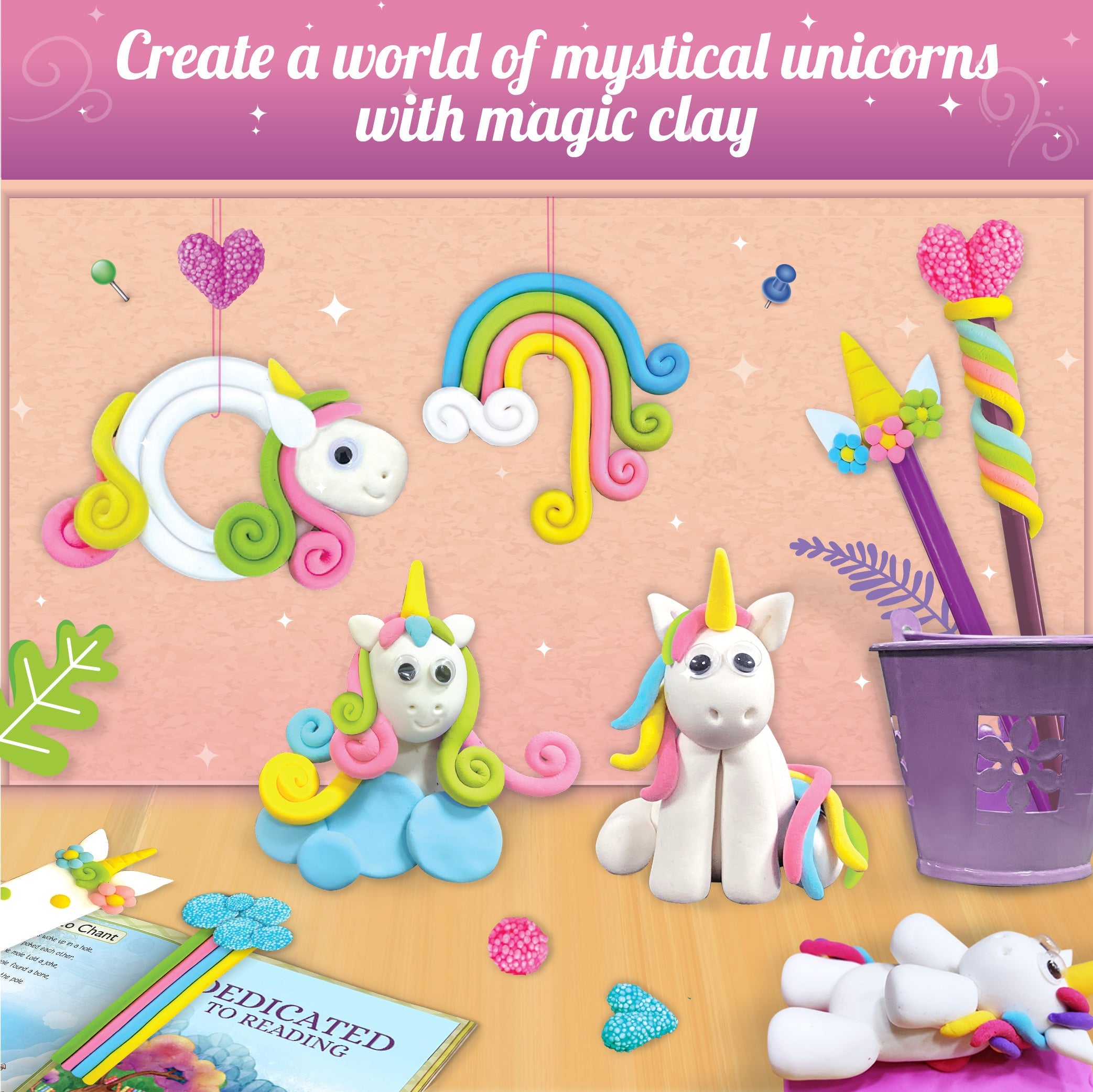 Imagimake Magic Clay | Unicorn