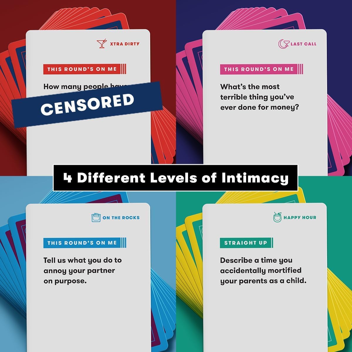 Truth or Drink: Party Card Game