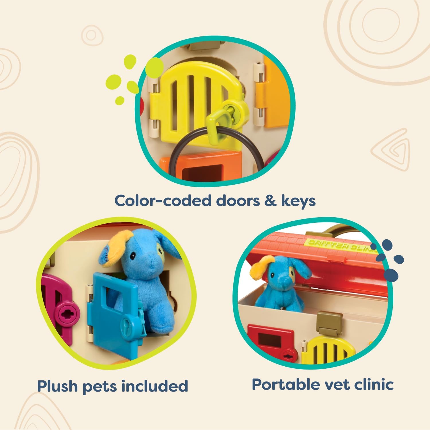 Critter Clinic - Toy Vet Set