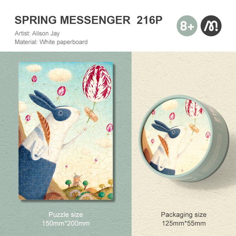 Arts Puzzle Wild Artist: Spring Messenger 216P