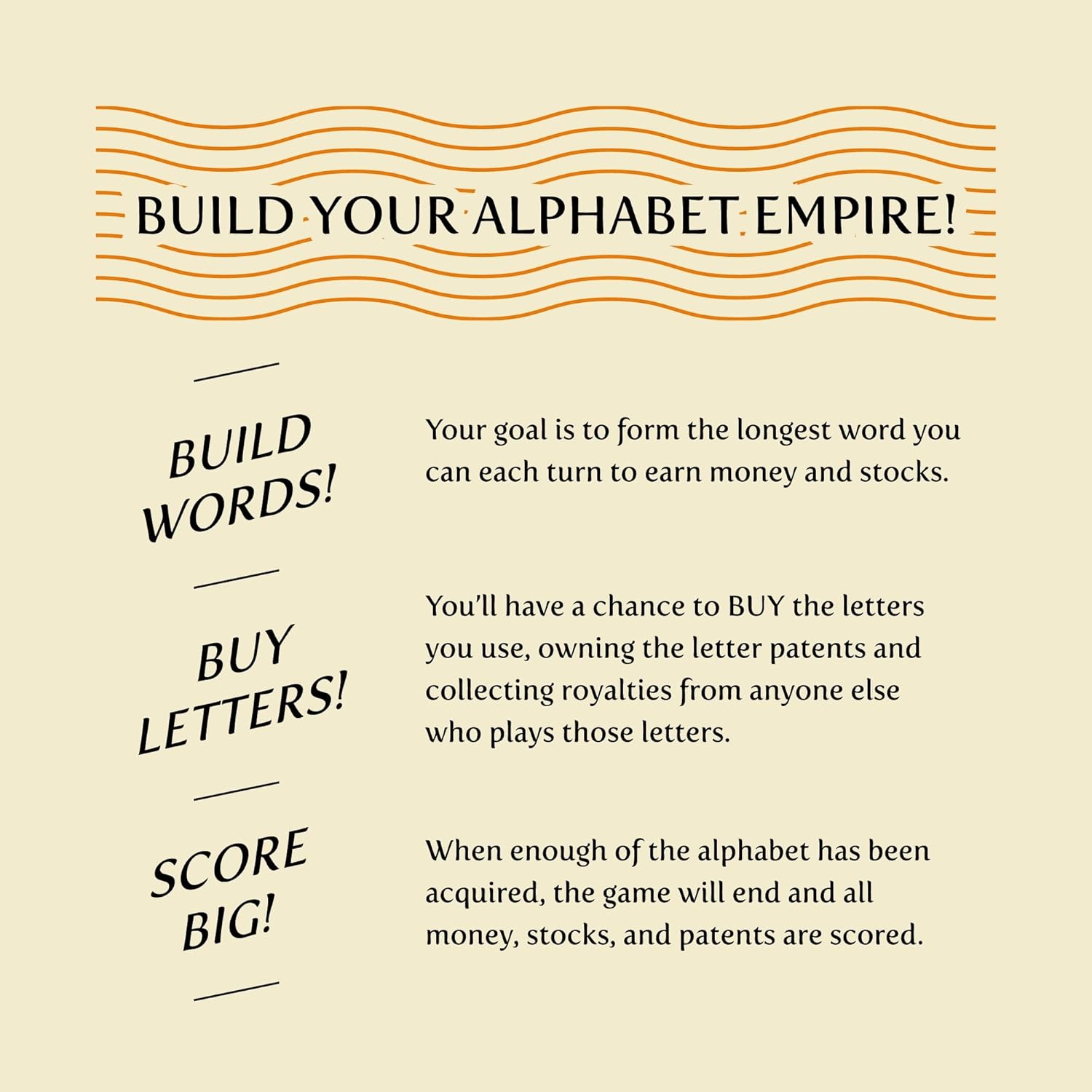 Letter Tycoon: Mensa Select Word-Building Strategy Game