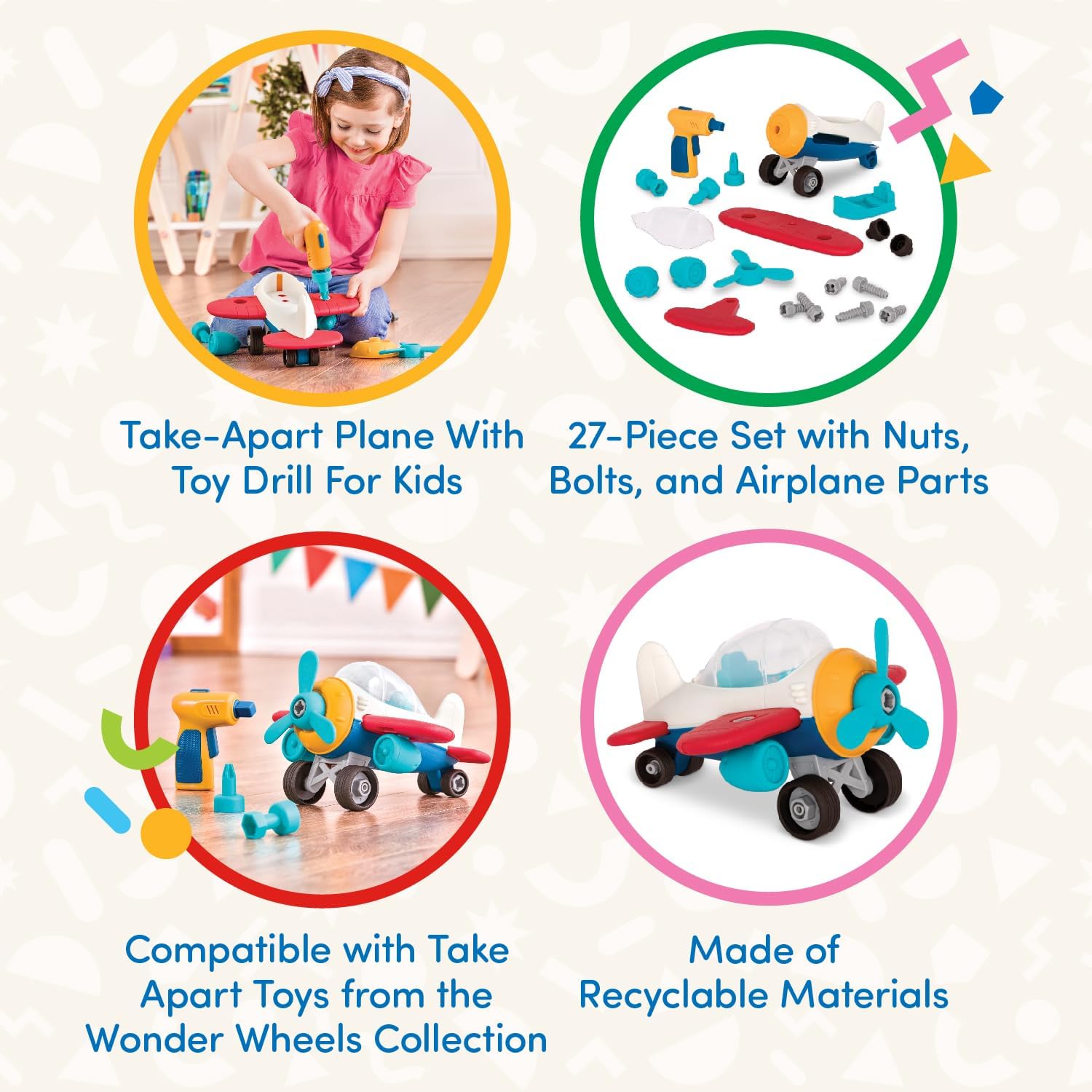 Happy Cruisers – Take-Apart Airplane