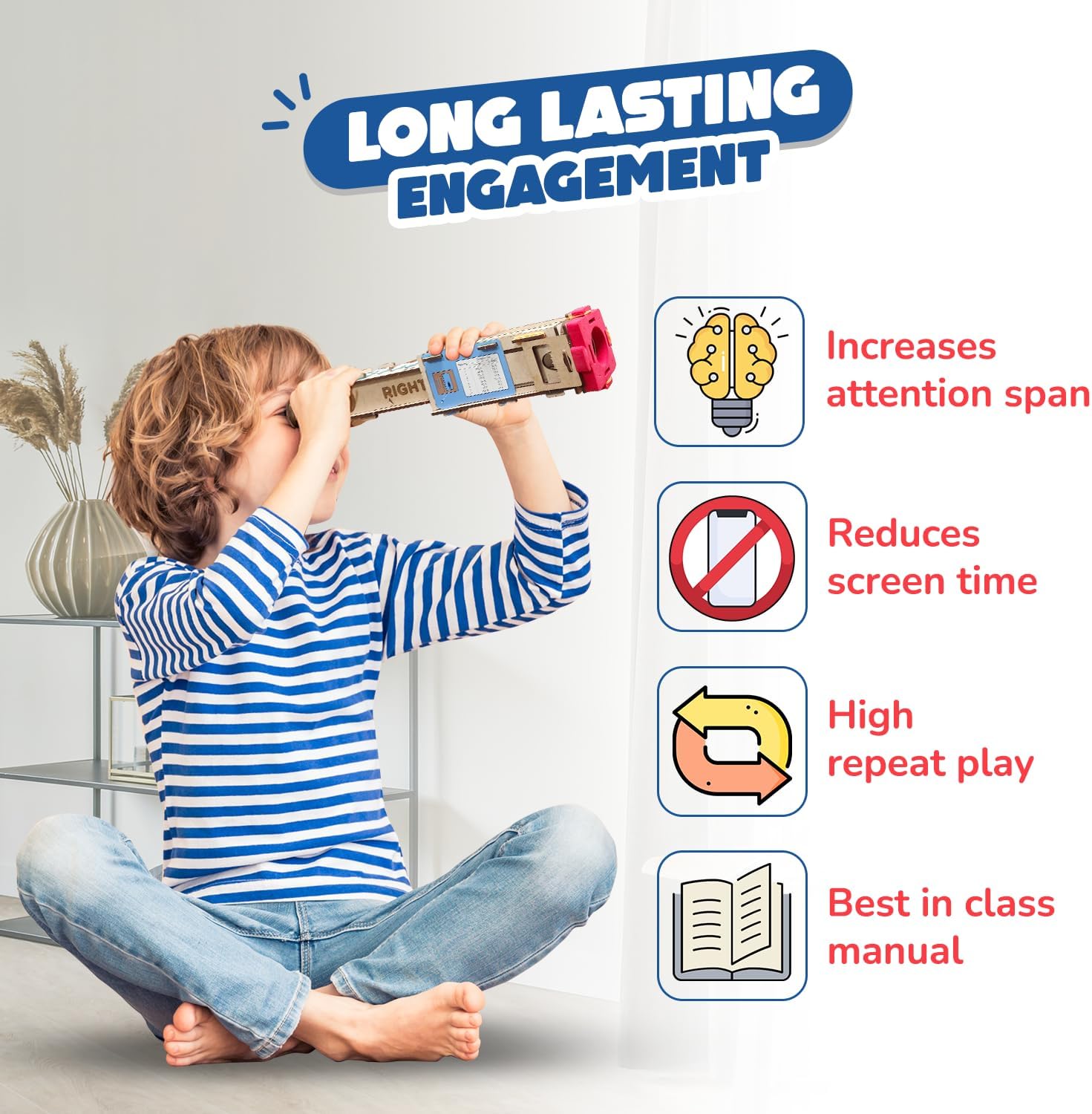 Smartivity Pirate’s Telescope DIY STEM Construction Toy