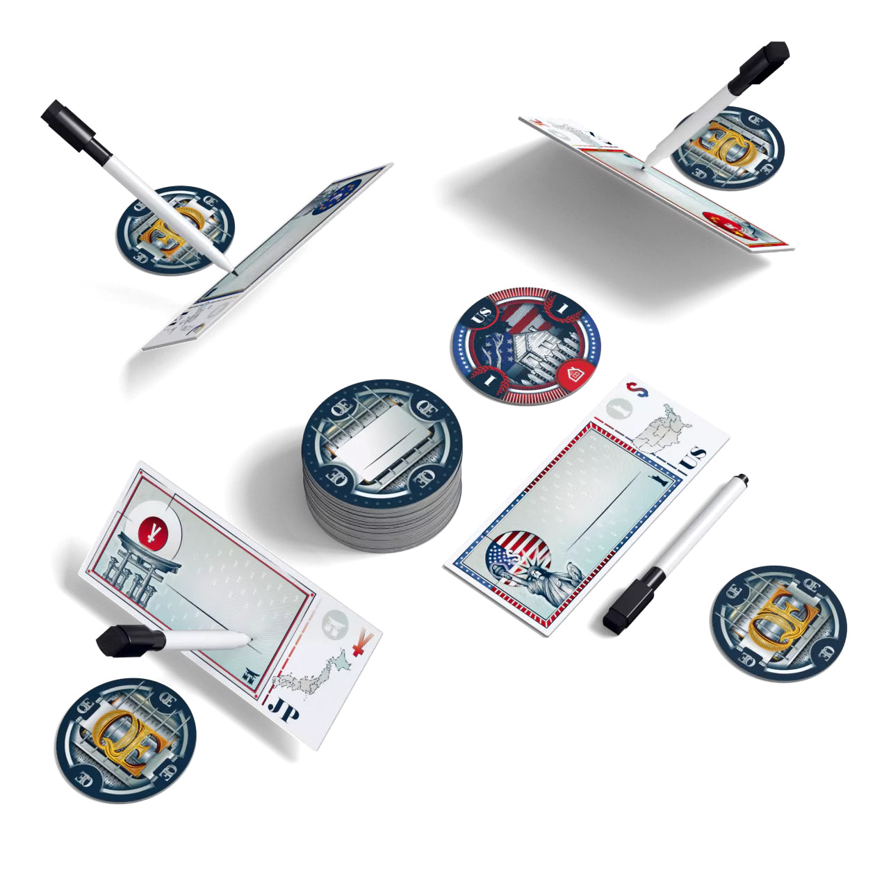 Q.E. (Quantitative Easing) - An Auction Game With Unlimited Funds