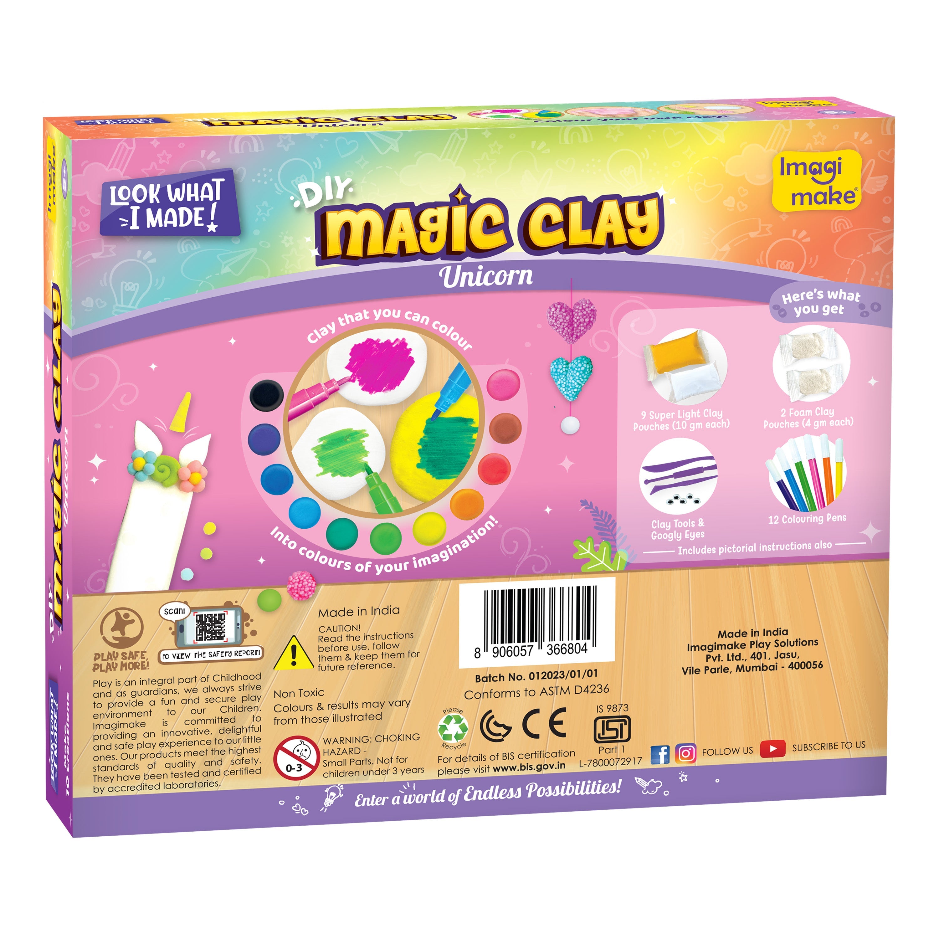 Imagimake Magic Clay | Unicorn