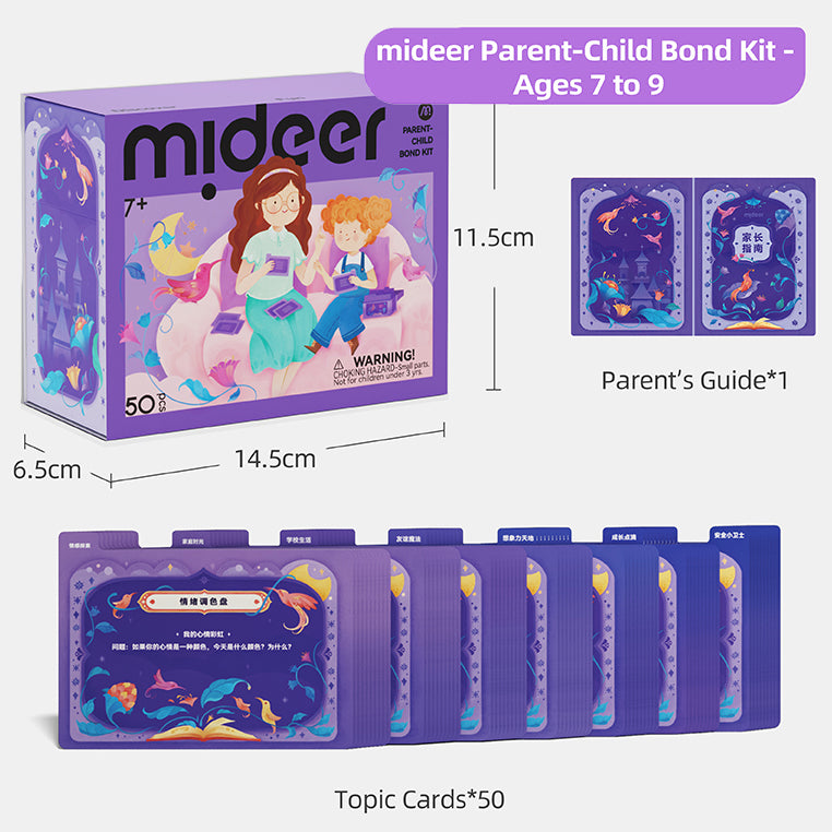 Parent child Bond Kit < 亲子沟通锦囊 >  A Communication Tips Interactive Game Card