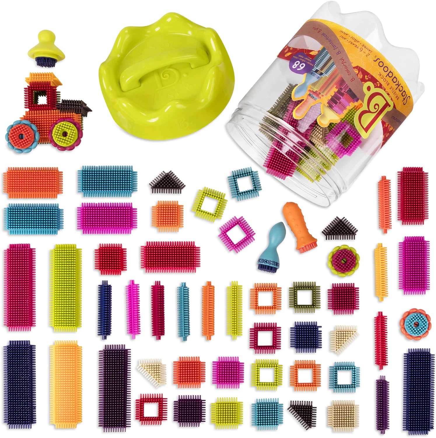 Bristle Block- Stackadoos – TOYTAG - Main Image