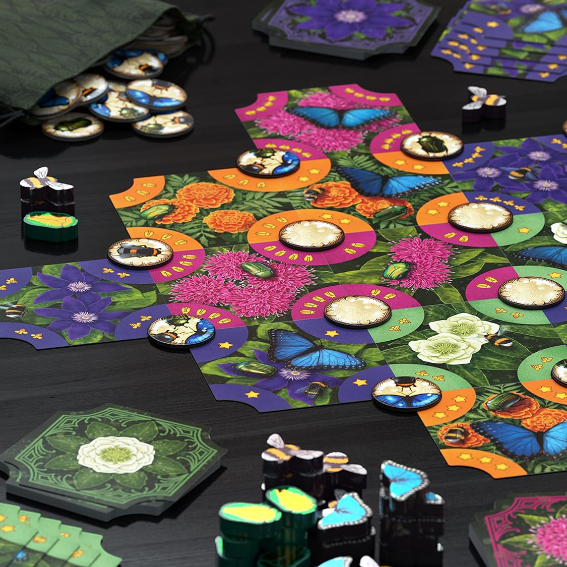 Pollen Tile Laying Game