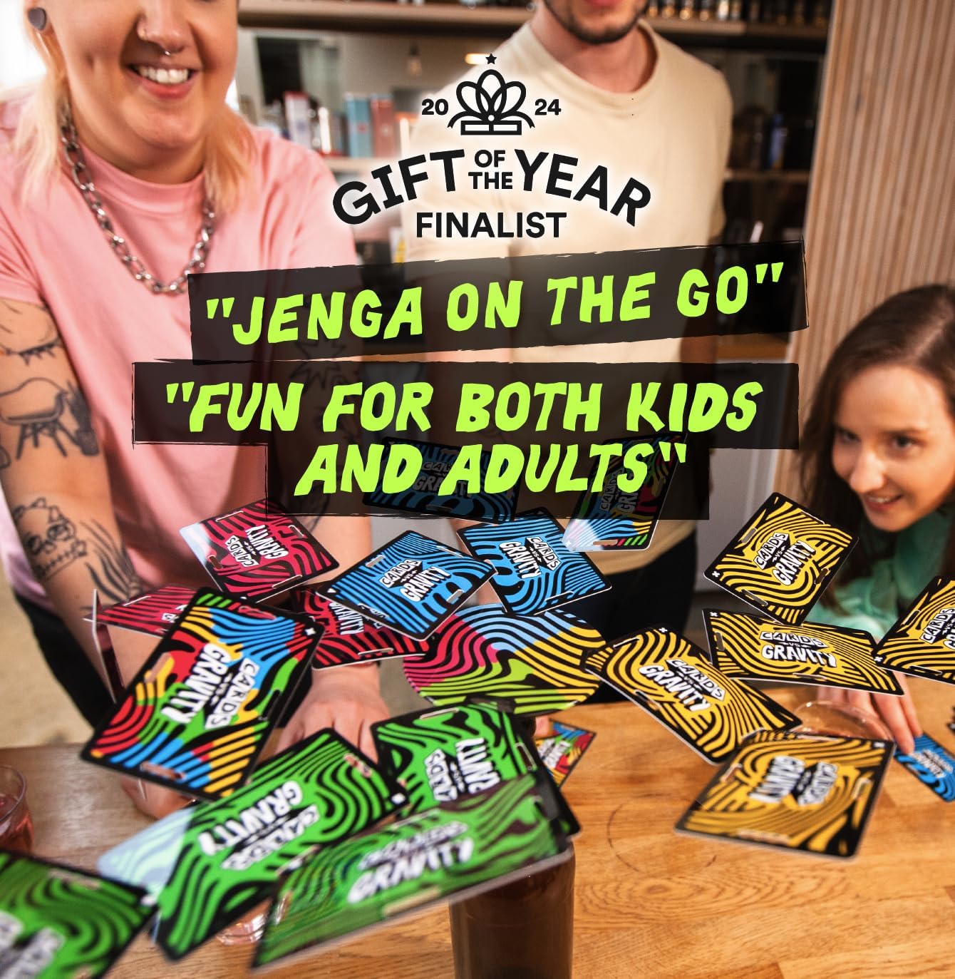 Cards vs Gravity - A Card Stacking Game