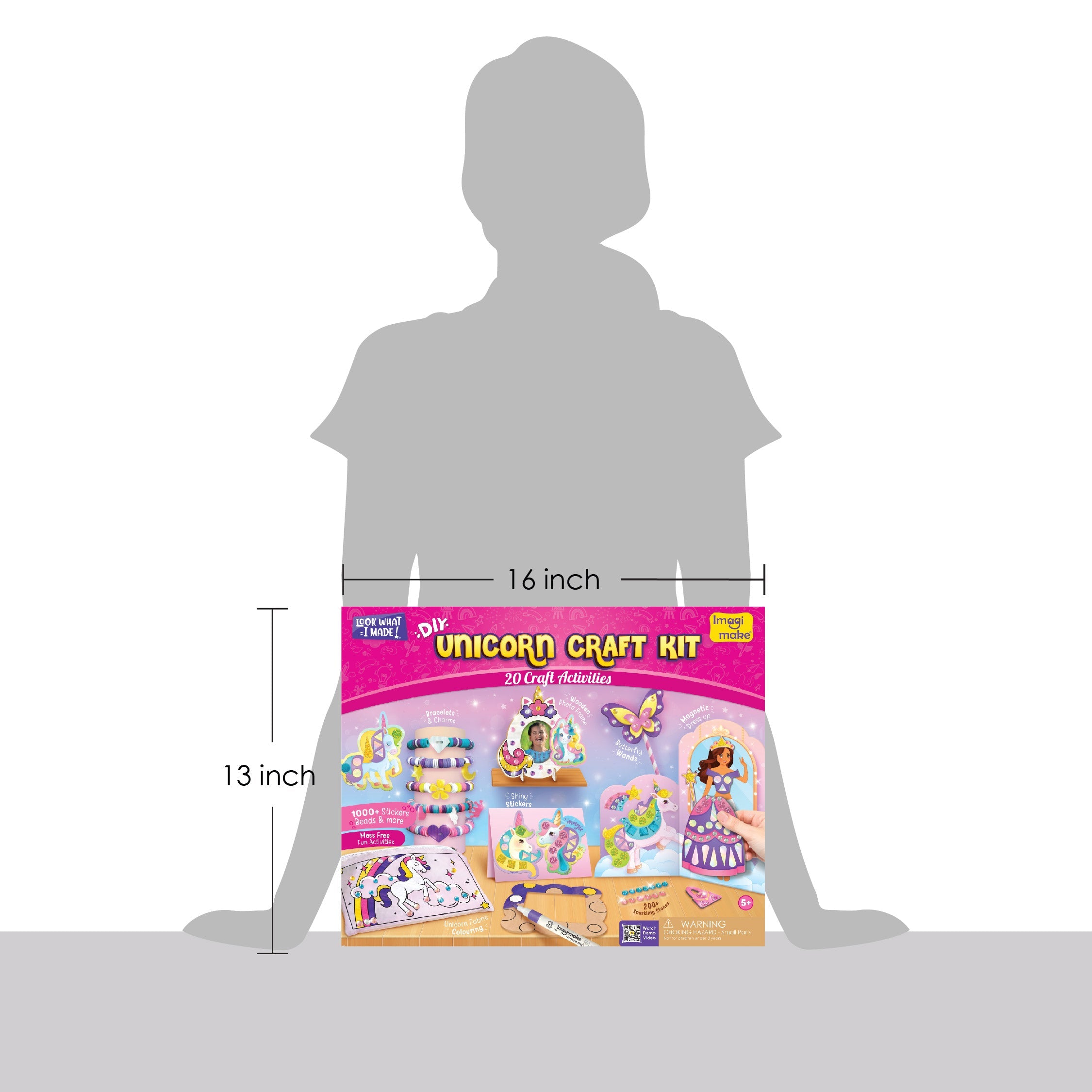 Imagimake Unicorn Craft Kit