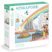ABC Explore Singapore a 100 Pieces Jigsaw Puzzle