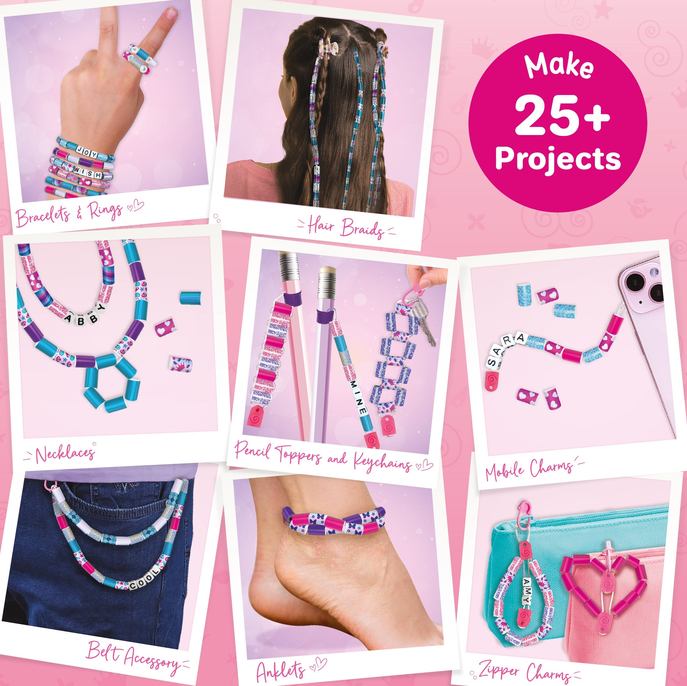 Imagimake Spin n Pop - Beads Studio: Bracelets & Braids Maker