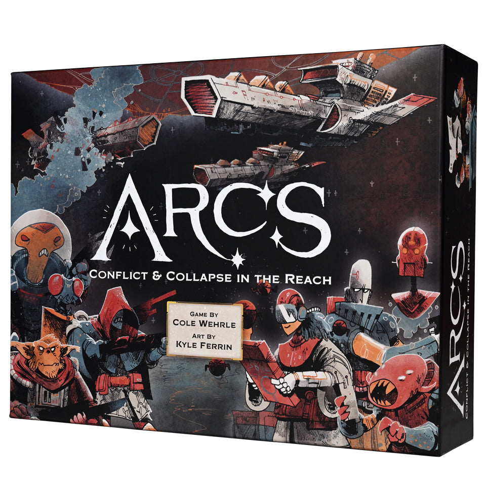 Arcs - A fast-playing and tense science fiction strategy game