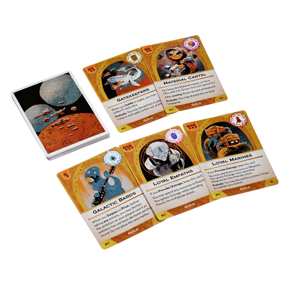 Arcs - A fast-playing and tense science fiction strategy game