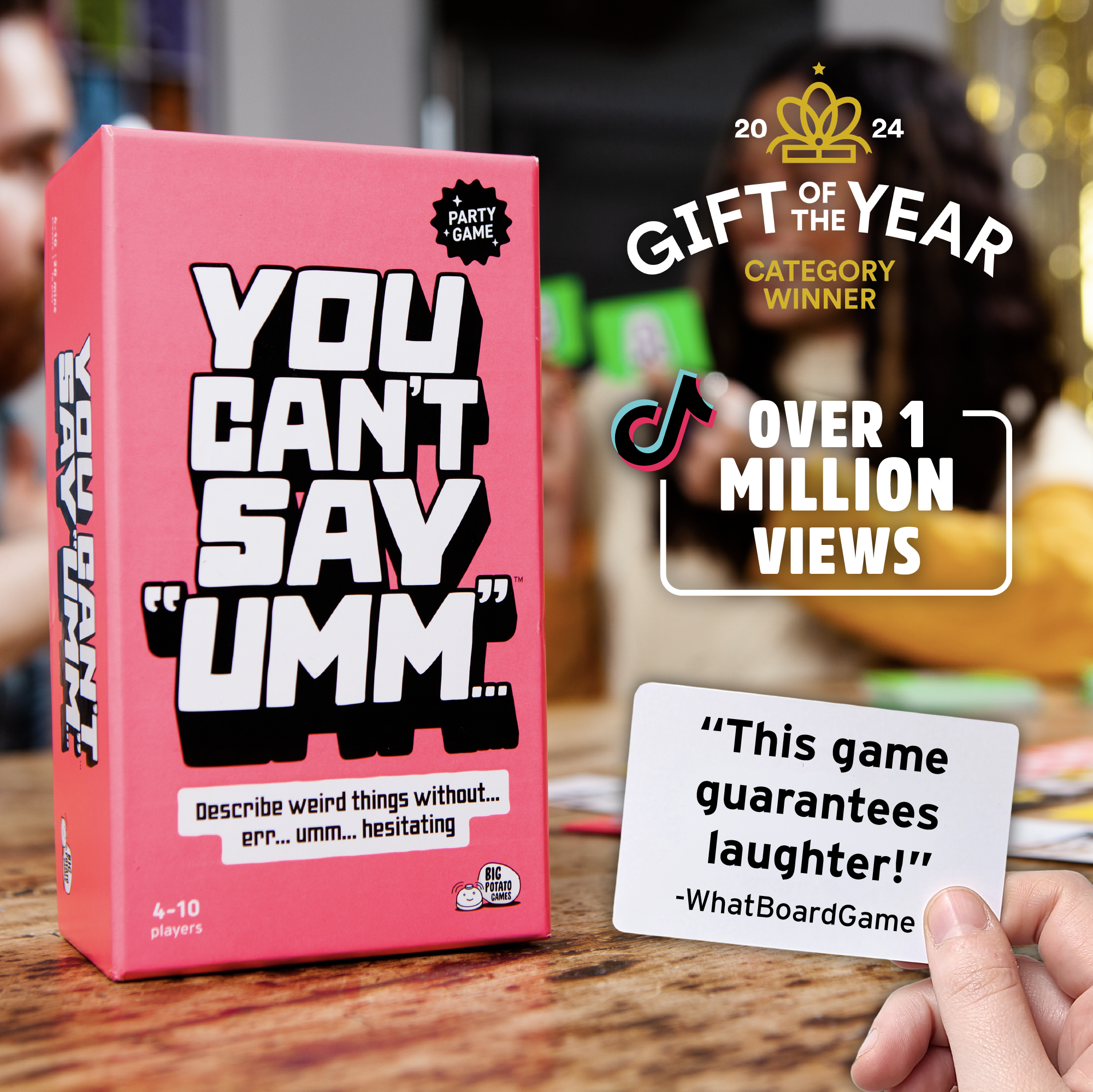 You Can't Say Umm - Party Game