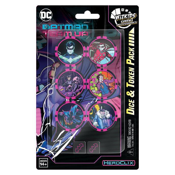 DC Comics HeroClix: Batman Team-Up Dice & Token Pack